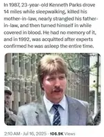 В 1987 году 23-летний Кеннет Паркс проехал 14 миль, убил свою тещу и почти до смерти задушил ...webp